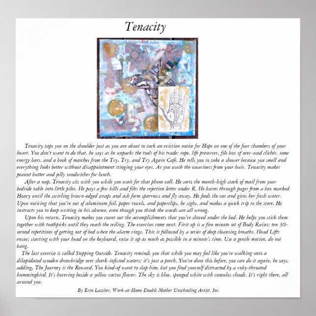 Affiches Tenacité (Devant)