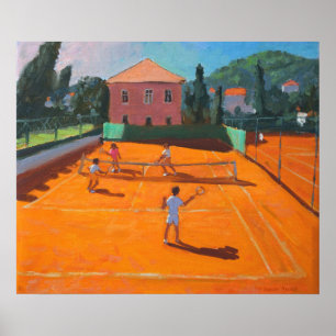 Affiches Tennis de cour d'argile Lapad Croatie 2012