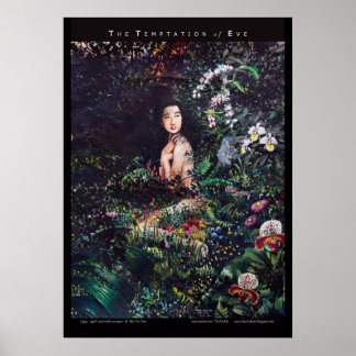 Affiches Tentation de la peinture aquarelle Eve