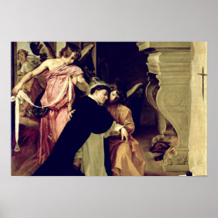 Affiches Tentation de St Thomas Aquinas