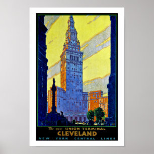 Affiches Terminal Cleveland ~ Union