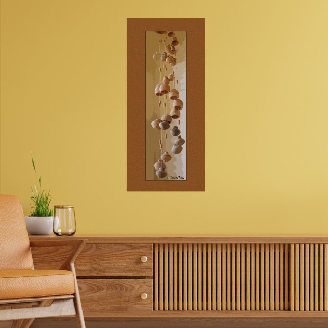 Affiches Terra Cotta, Sud-Ouest Vent Chimme Vent Encore Vie (Salon 2)