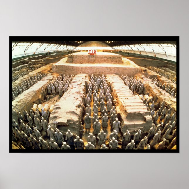 Affiches Terracotta Army, dynastie Qin, 210 av. J.-C. (Devant)