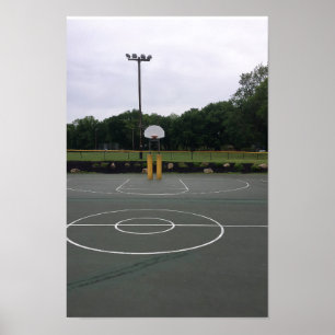 Affiches terrain de basket-ball