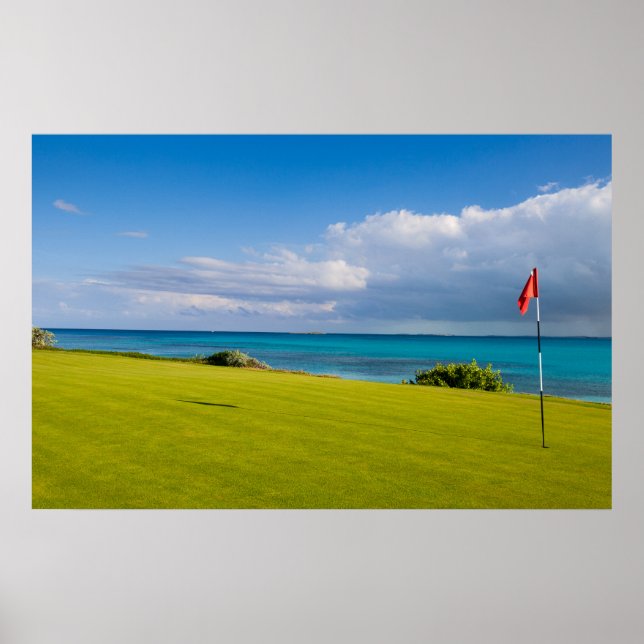 Affiches Terrain de golf (Devant)
