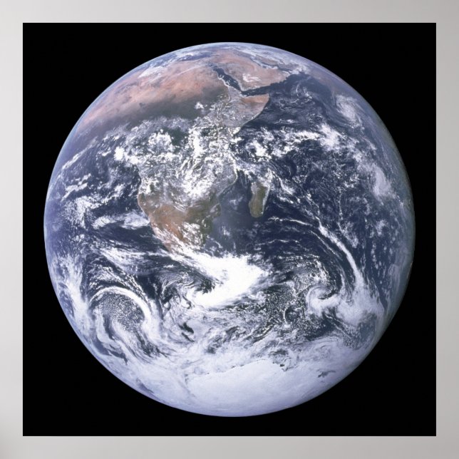 Affiches Terre - Apollo 17 Photo (Devant)