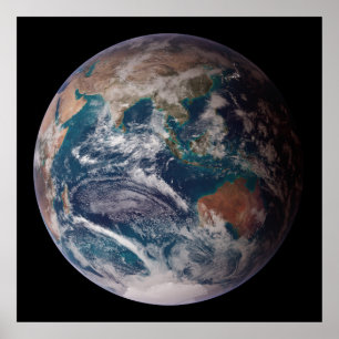 Affiches Terre : L'hémisphère Est