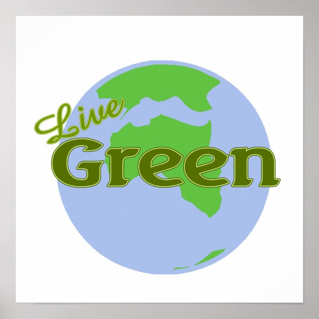 Affiches Terre verte (Devant)