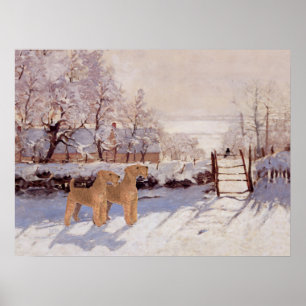 Affiches Tervures irlandais en hiver