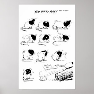 Affiches T'Es Sale Rat !