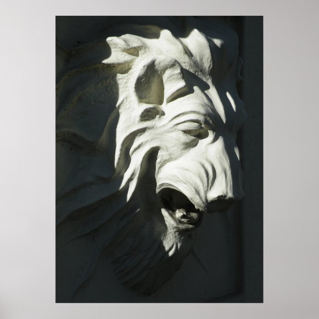 Affiches Tête de lion (Devant)
