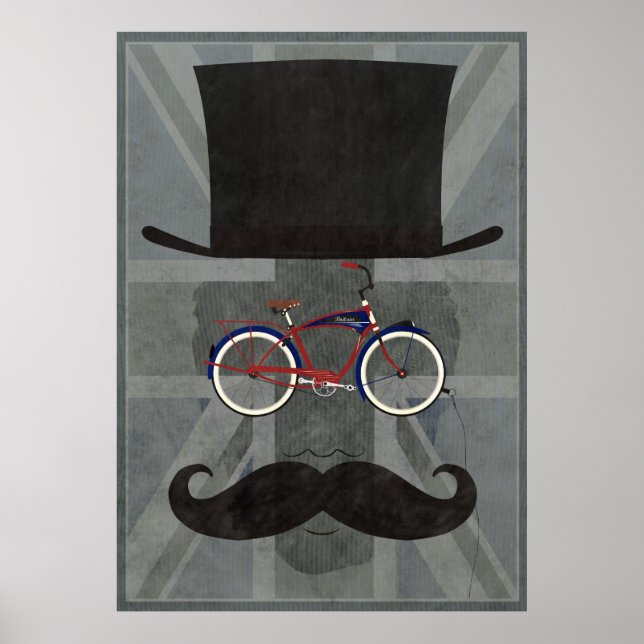 Affiches Tête de vélo (Devant)