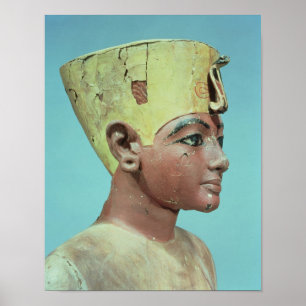 Affiches Tête d'un "simulacre" du jeune Tutankhamun