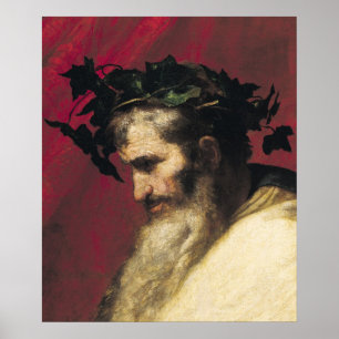Affiches Tête d'un vieil homme