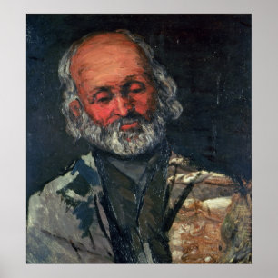 Affiches Tête d'un vieil homme, c.1866