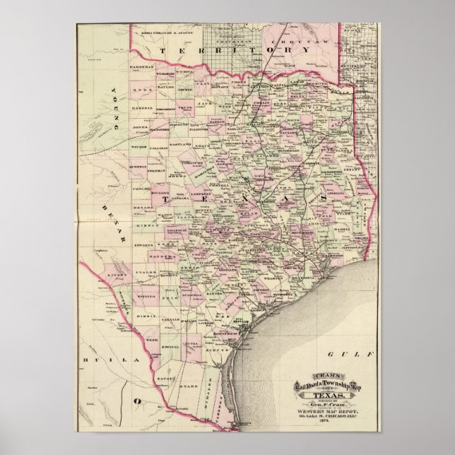 Affiches Texas 10 (Devant)