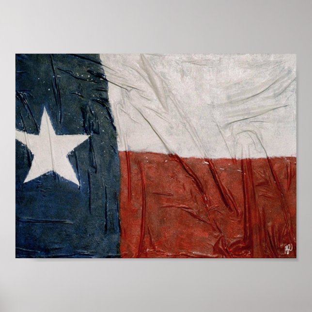 Affiches Texas Flag (Devant)