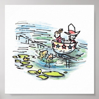 Affiches Texas Teacup Ride Print