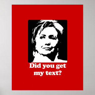 Affiches Textes de Hillary
