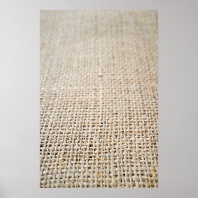 Affiches Texture de toile de jute (Devant)