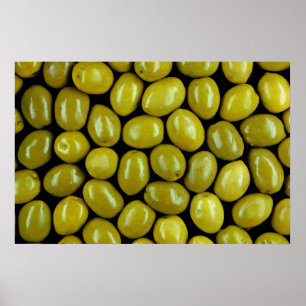 Affiches Texture d'olives