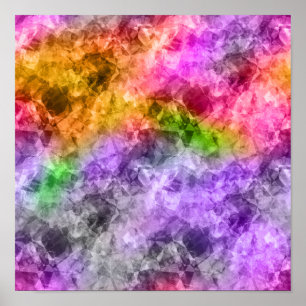 Affiches Texture Exotique Froissée