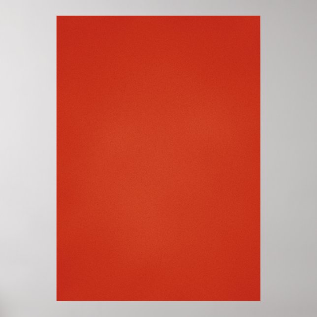 Affiches Texture Grainée Rouge Chaud Moderne (Devant)