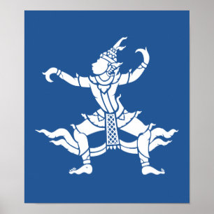 Affiches Thai Dancer ⚠ Thailand Sign ⚠