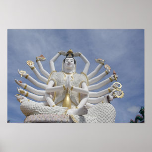 Affiches Thaïlande, Ko Samui alias Koh Samui). Wat Plai