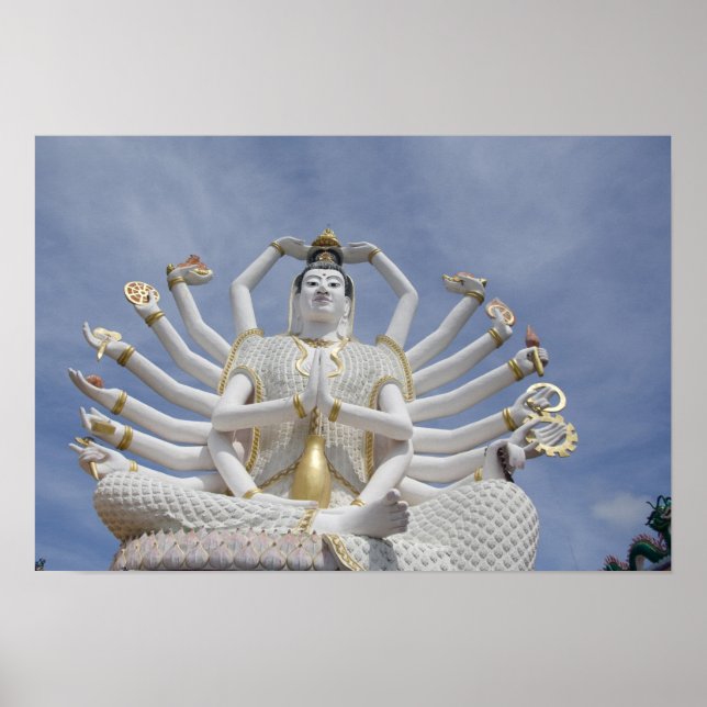 Affiches Thaïlande, Ko Samui alias Koh Samui). Wat Plai (Devant)