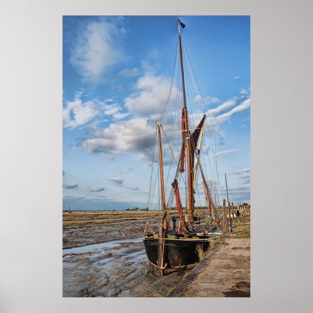 Affiches Thames Barge (Devant)