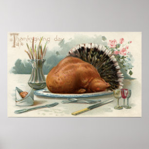 Affiches Thanksgiving DayA Dinner