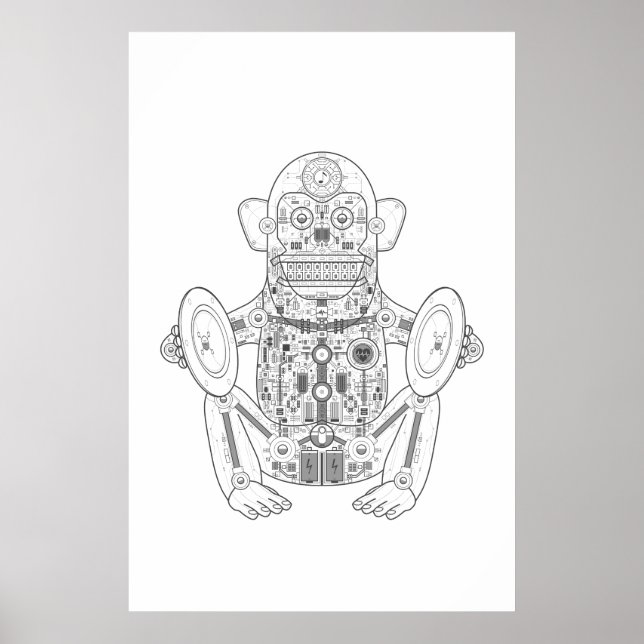 Affiches The Anatomy of Jolly Chimp (Devant)