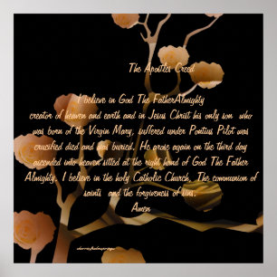 Affiches The Apostles Creed  by Sherri of Palm Springs