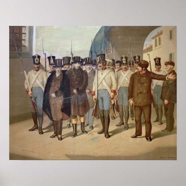 Affiches The Arrest of the Carbonari (Devant)