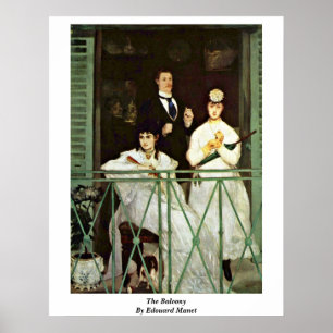 Affiches The Balcony By Edouard Manet
