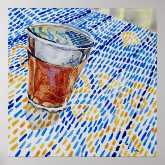 Affiches Thé bédouin - Petra, Jordanie