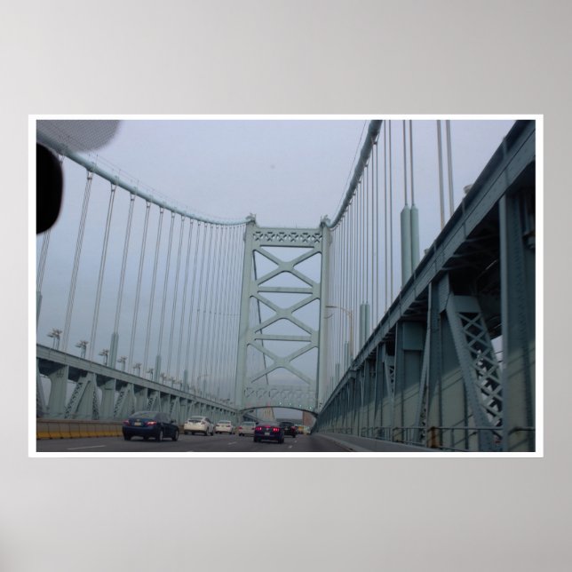 Affiches The Ben Franklin Bridge (Devant)