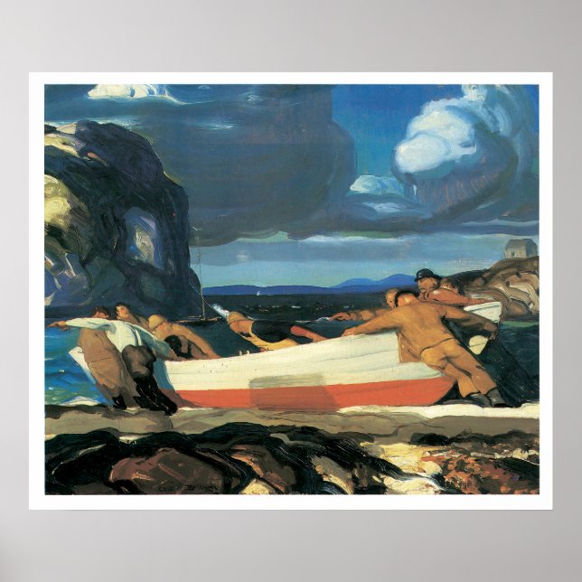 Affiches The Big Dory, George Bellows 1913 (Devant)