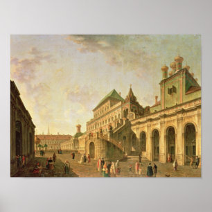Affiches The Boyar's Ground in the Moscow Kremlin, 1801