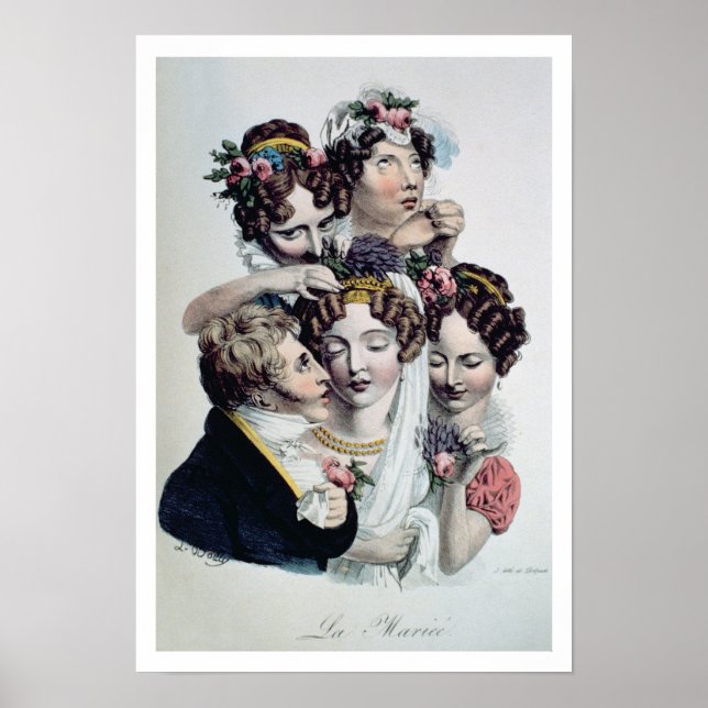 Affiches The Bride, vers 1820 (litho) (Devant)