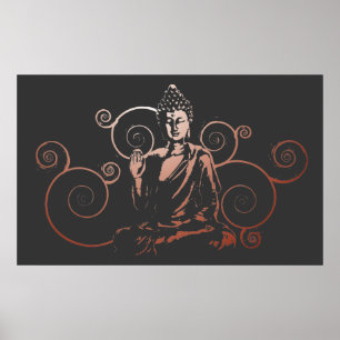 Affiches The Buddha Flow Print