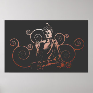 Affiches The Buddha Flow Print