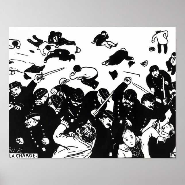 Affiches The Charge, 1893 (Devant)