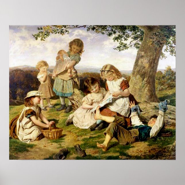Affiches "The Children’s Story Book" de Sophie Anderson (Devant)