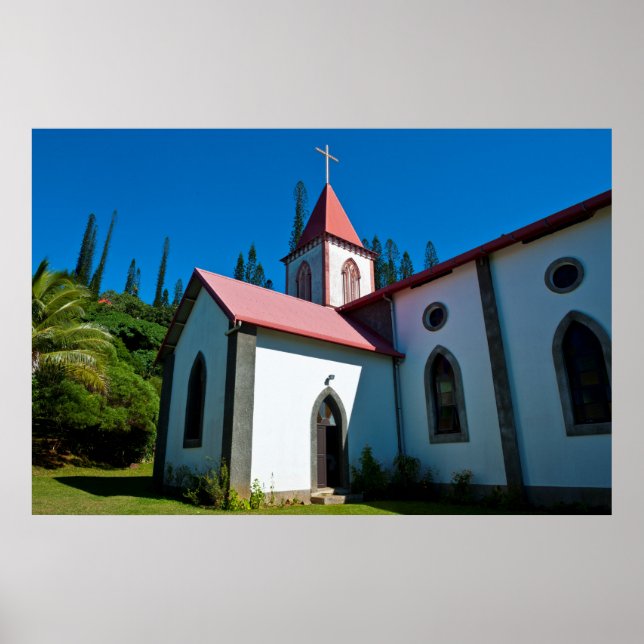 Affiches The Christian Church Of Vao (Devant)