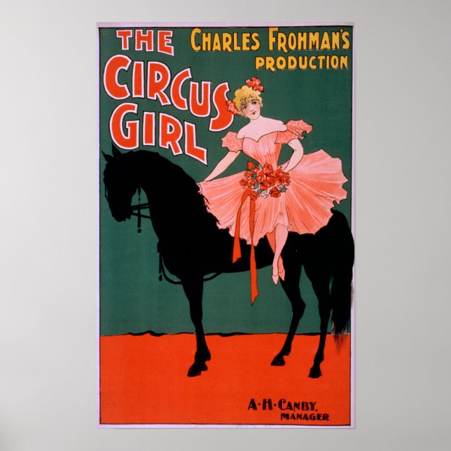 Affiches The Circus Girl - Woman on Horse Theatrical (Devant)