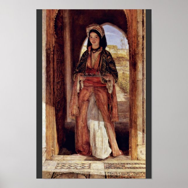 Affiches The Coffee Bearer By Lewis John Frederick (Devant)