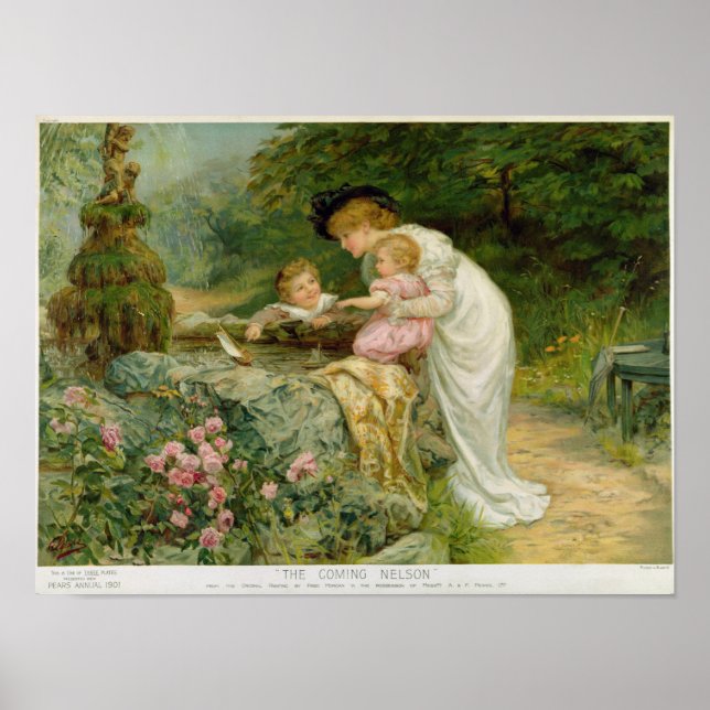 Affiches The Coming Nelson, from the Pears Annual, 1901 (Devant)