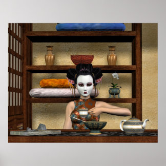 Affiches Thé de l'après-midi